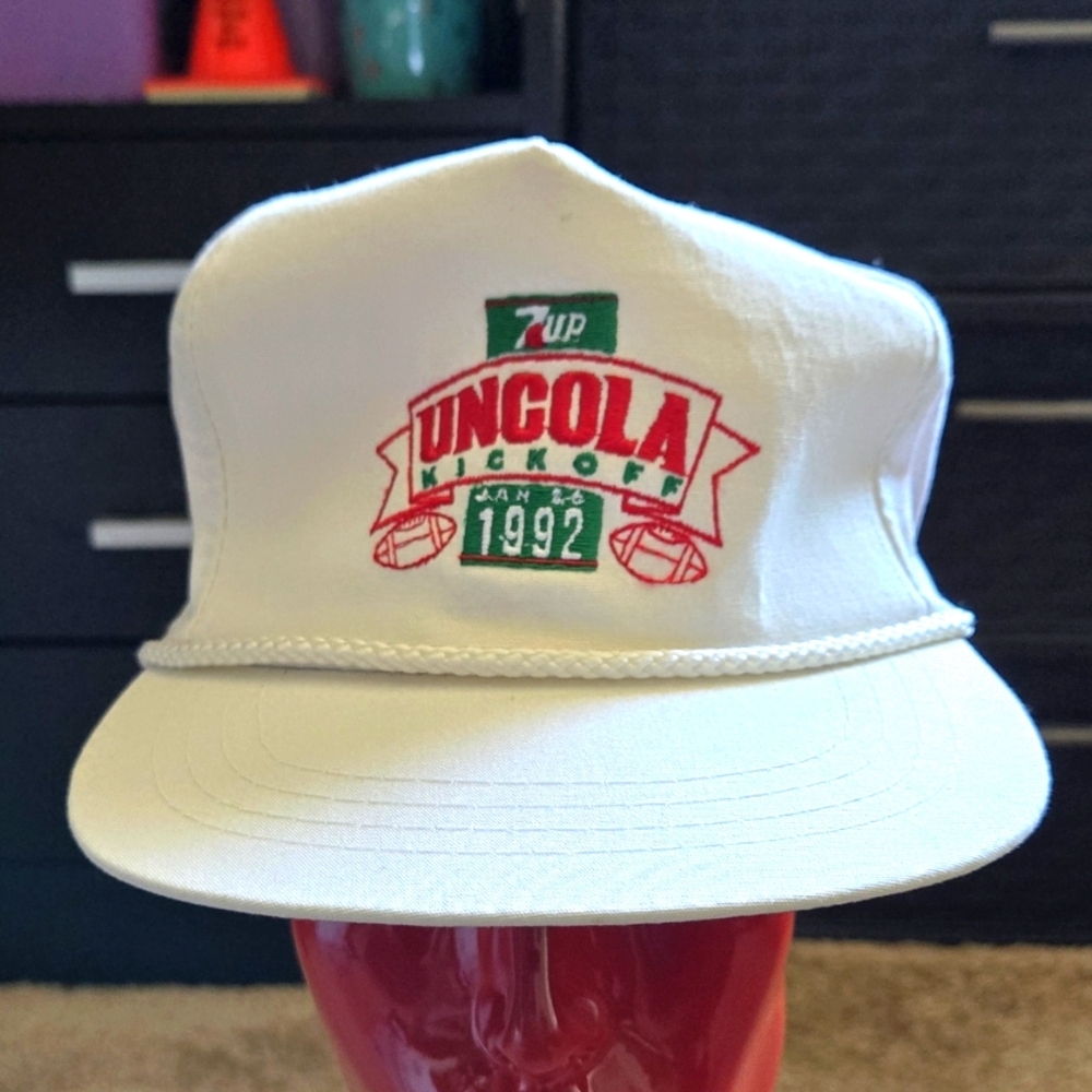 Vintage 7up NCAA FB Strapback